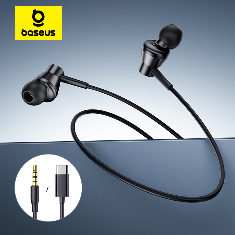 Wired Earphone Lightning - Baseus Encok CZ11/HZ11 Kabelgebundene Kopfhörer Typ