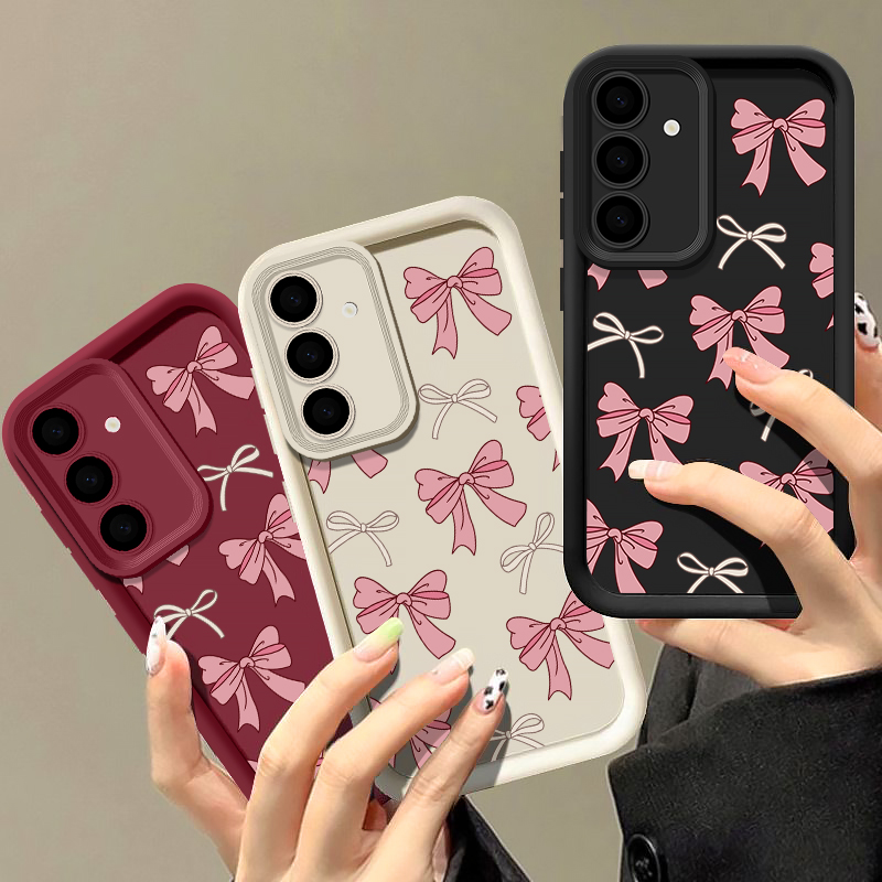 Schleifenband-Silikonhülle für – Samsung Galaxy A55 Bewertung und Preis