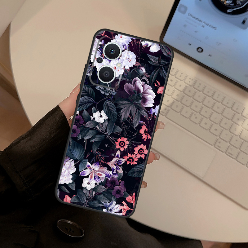 Midnight Floral Hülle für OPPO – Oppo Reno 12 Bewertung und Preis