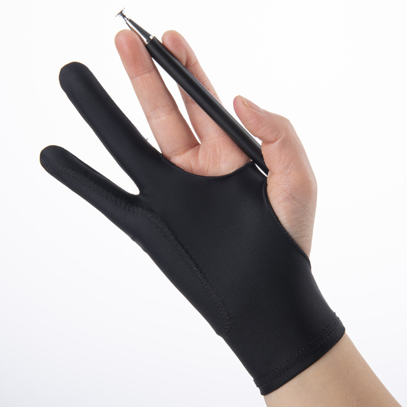 1PC Zwei-Finger Hand Malerei H – Drawing Glove Artist Bewertung und Preis