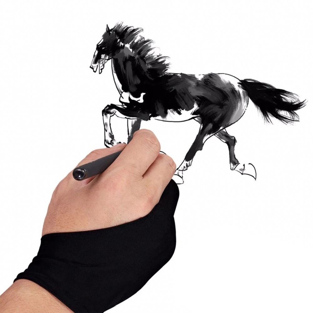 Künstlerhandschuh, kratzfest,  – Drawing Glove Artist Bewertung und Preis